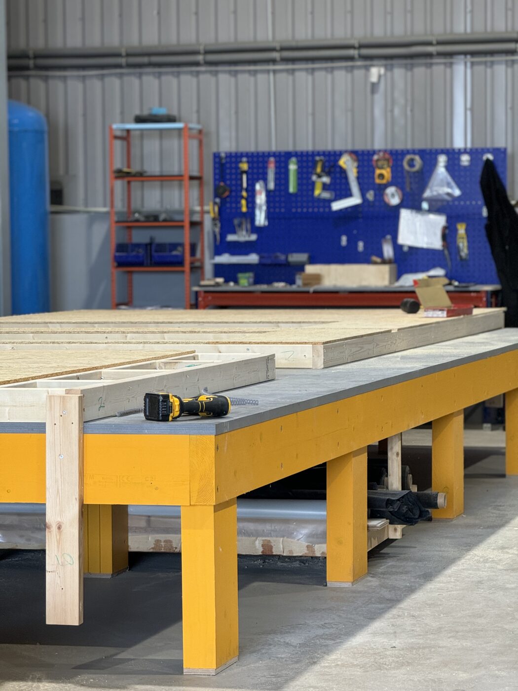 Panel assembly workbench