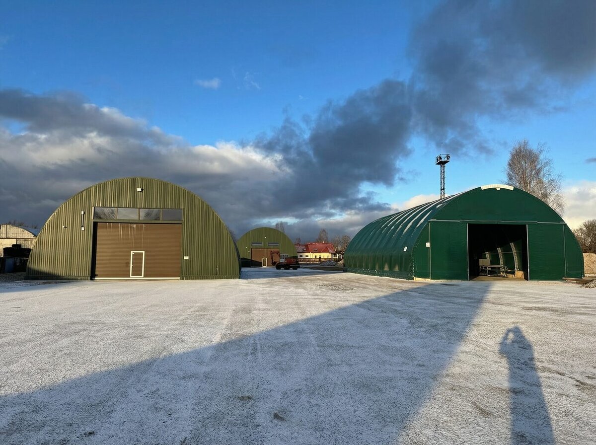 Manufacturing facility exterior